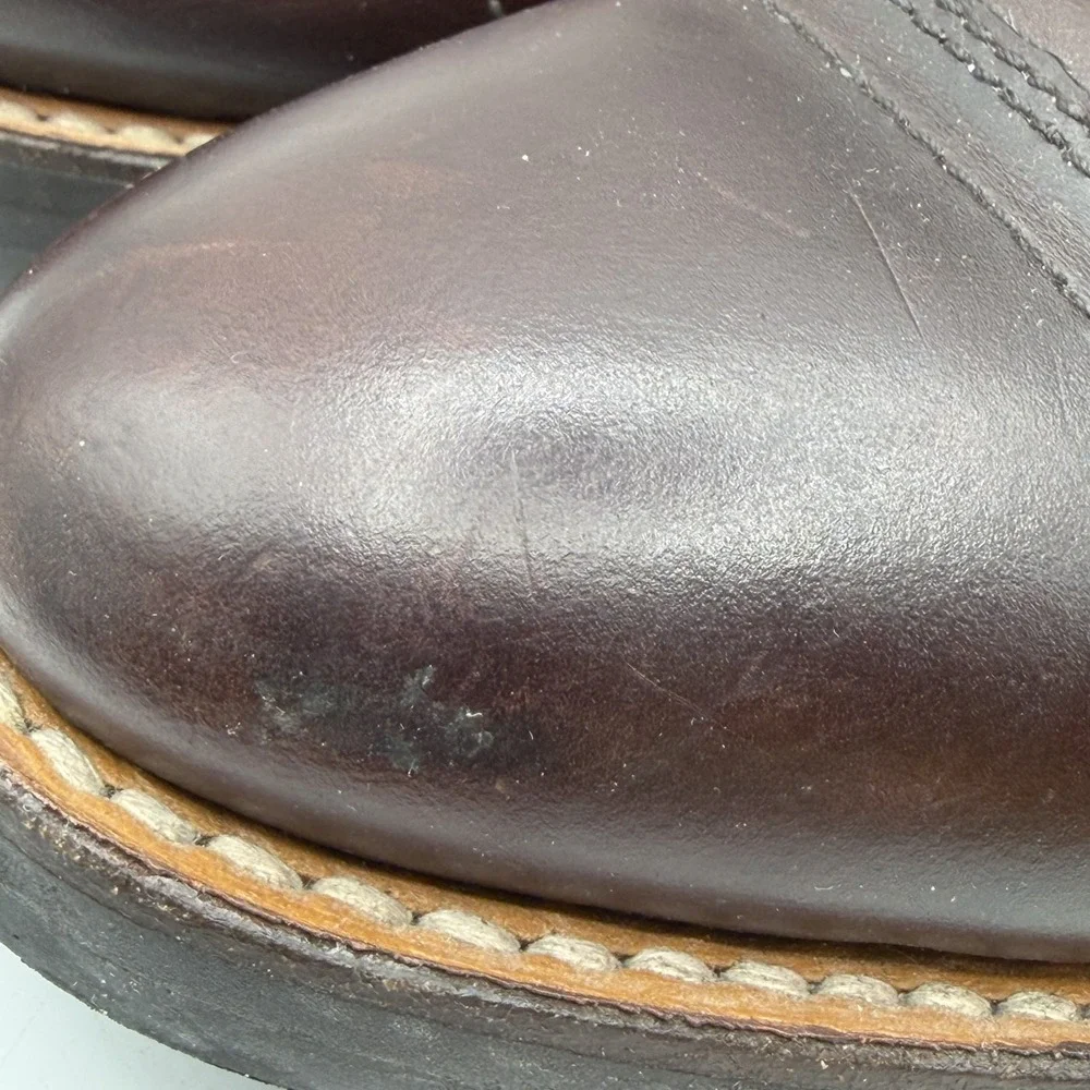 Thursday Boot Company Mens 7 Captain Brown Cap Toe Leather‎ Casual Lace-Up Shoes